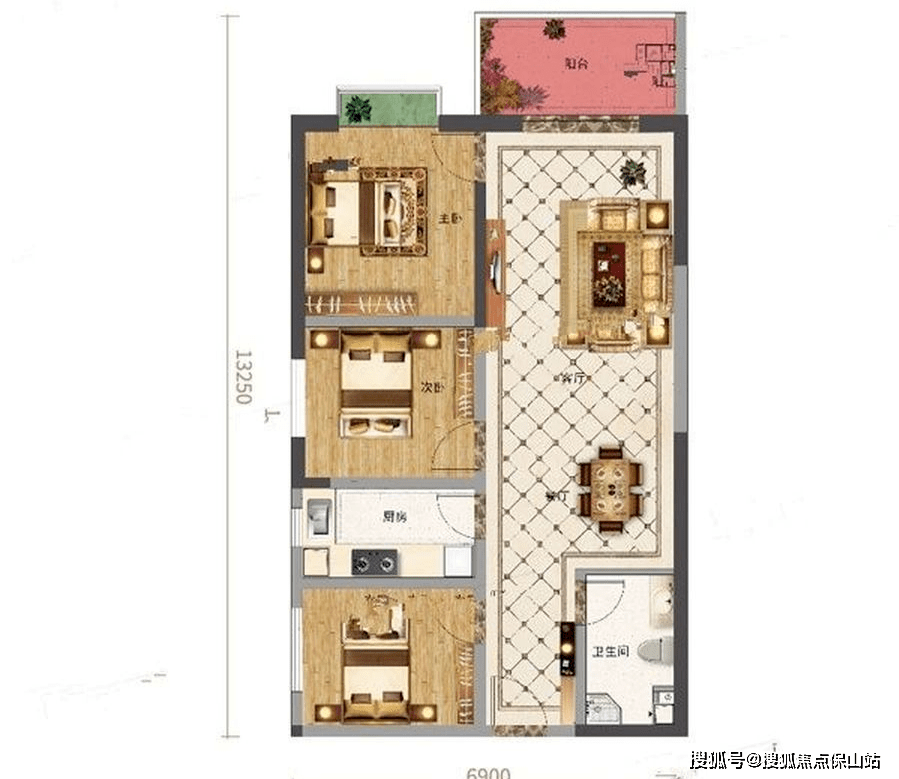 金泰国际户型图图片