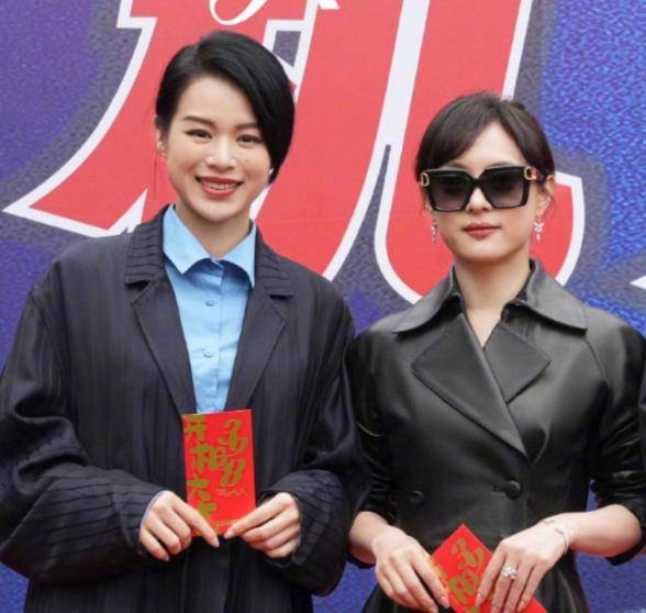 原创孙俪一脸凶相到底算不算大美女看看她和胡杏儿的合照你就有答案