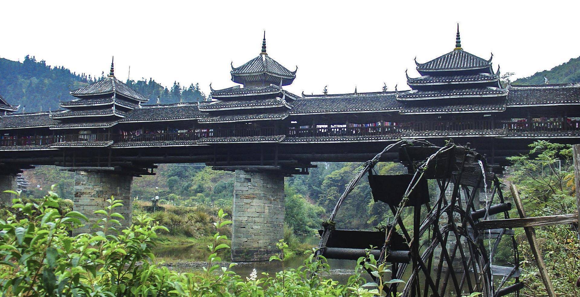 广西之旅:在风雨桥上和程阳八寨闲逛,感受侗族文化的独特魅力