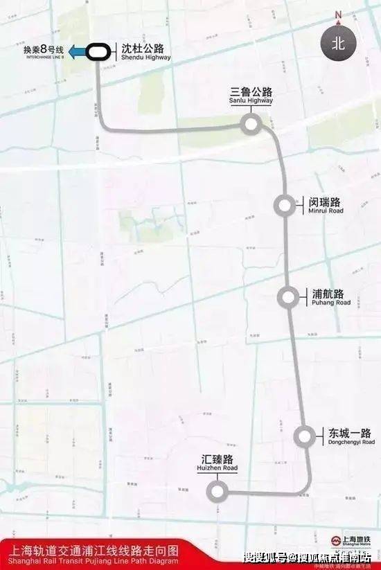 4km,可通过brt奉浦快线直达8号线沈杜公路站!