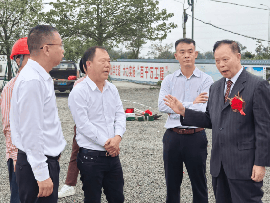 状元故里吴川吴阳乡贤慷慨捐资吴阳镇美丽入口通道工程开工