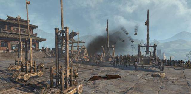 抛石机古代战场上的黑科技没有弹簧也能远距离重创敌人