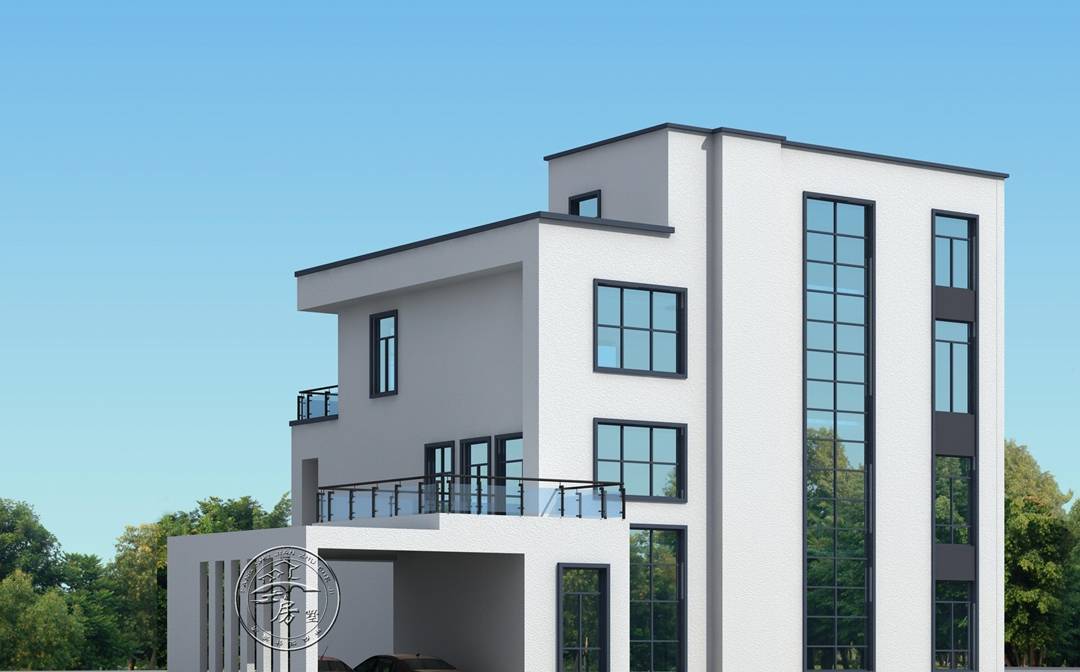 原创别墅设计现代风格简约时尚纯美大气高贵与品质兼备