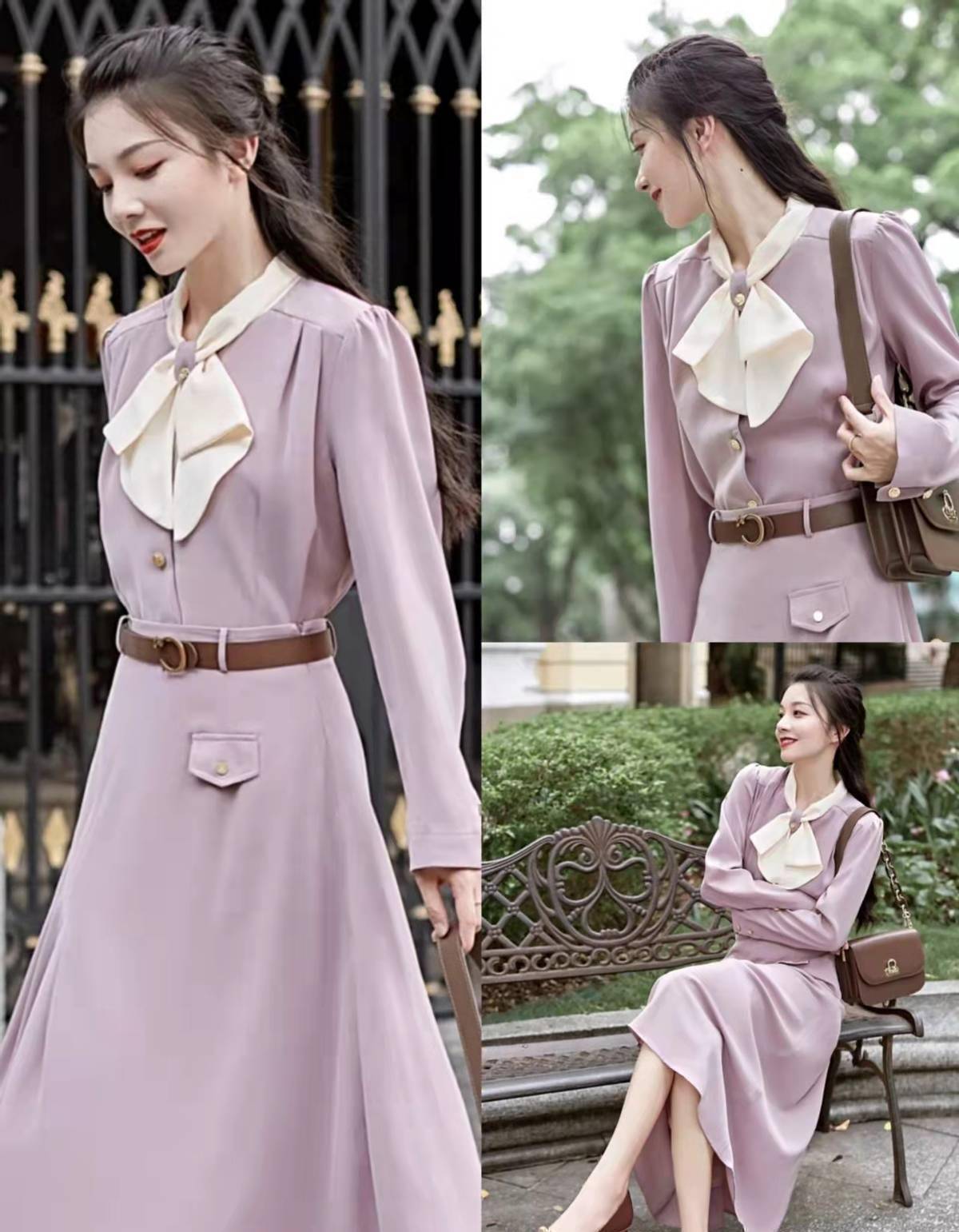 原创秋冬法式复古穿搭推荐掌握这几个穿衣精髓想不好看都难