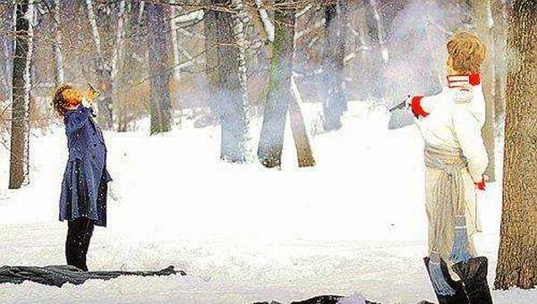 普希金写下假如生活欺骗了你可知道他的死因后忍不住笑了