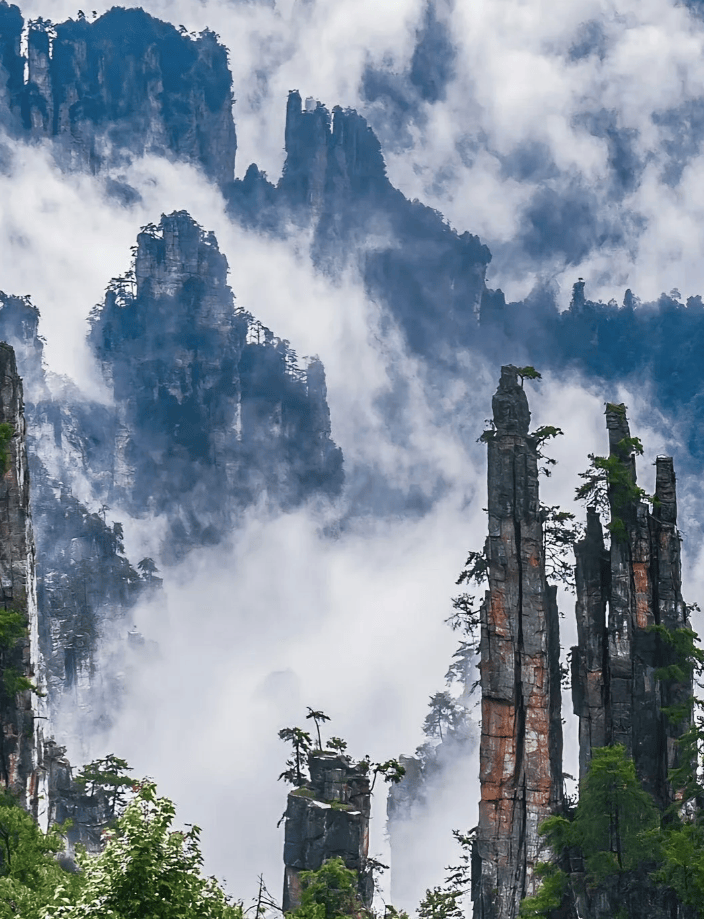 张家界风景图片大全风图片