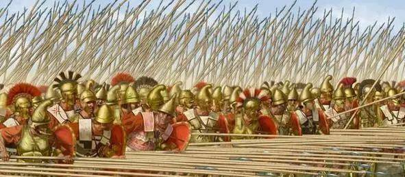 与中国古代不同,古代欧洲军团武艺重视格斗,而轻视射术.