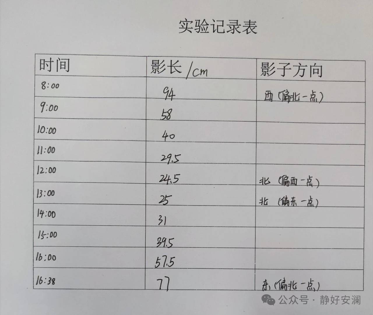 科学探究活动