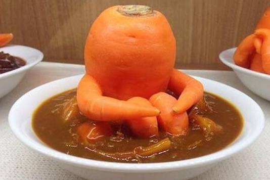 这些奇葩的蔬菜,萝卜真不正经,最后一个好吓人,谁去收了它!