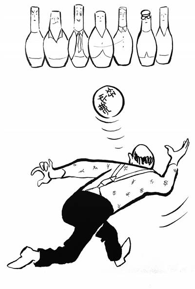 中国的大卫罗讽刺家英韬