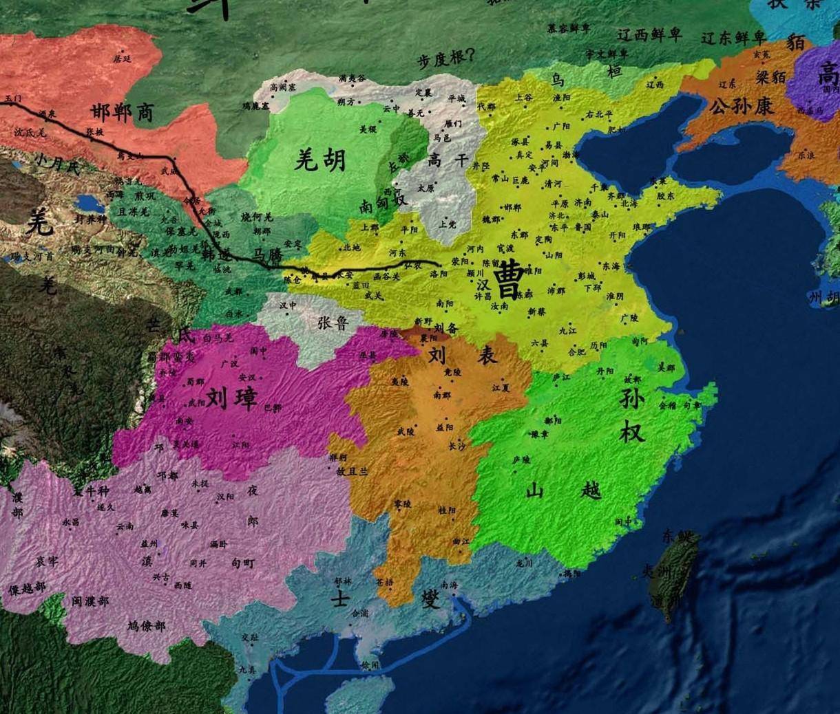 孙权_刘备_张鲁