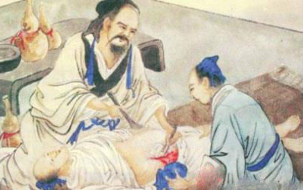 古代医者救死扶伤的画作这种技术会迅速传播开来.