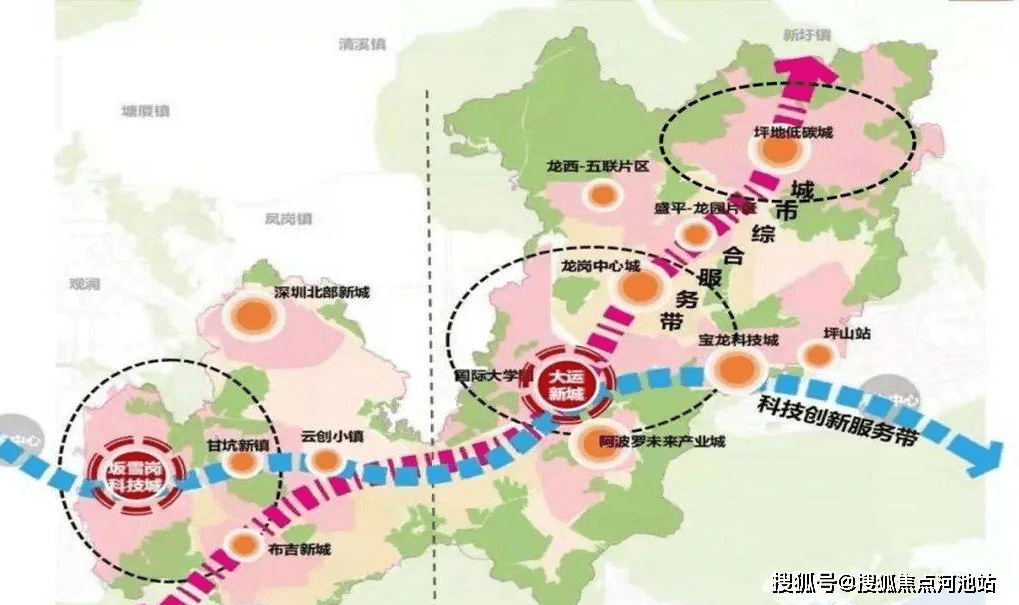 深圳桑泰龙樾(龙岗中心城)桑泰龙樾建面约68-100-113㎡现楼_低碳_战略