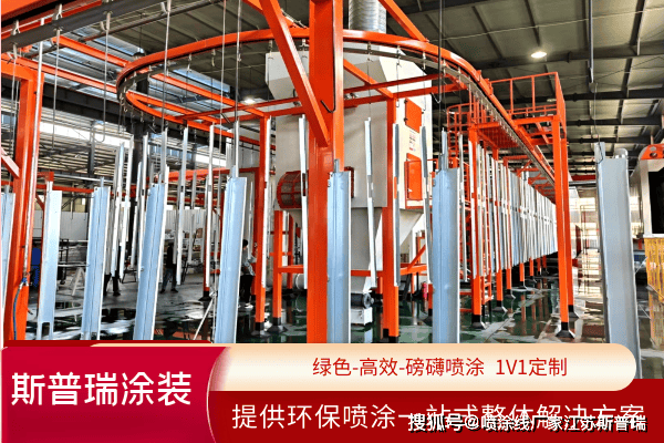 又一家居行业升级为自动喷粉设备流水线