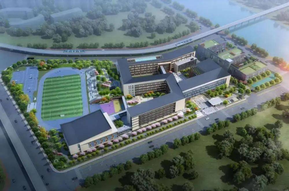 上海世外教育附属苏州高新区文贤实验初级中学如今的浒墅关,正逐渐