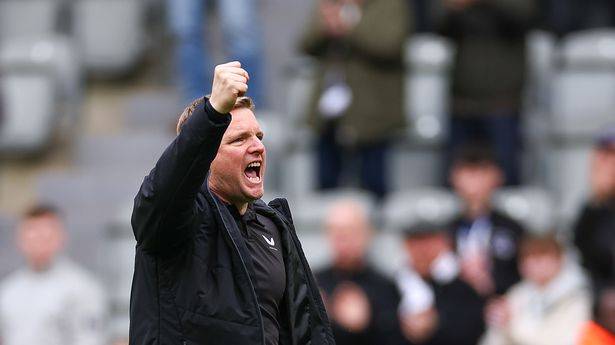 原创纽卡斯尔联队43西汉姆联队哈维巴恩斯从替补席上站起来梅开二度