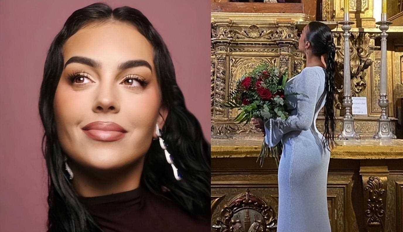 乔治娜见证c罗戴帽!带孩子看台观战,与迷你罗自拍,女儿好萌_胜利_支持