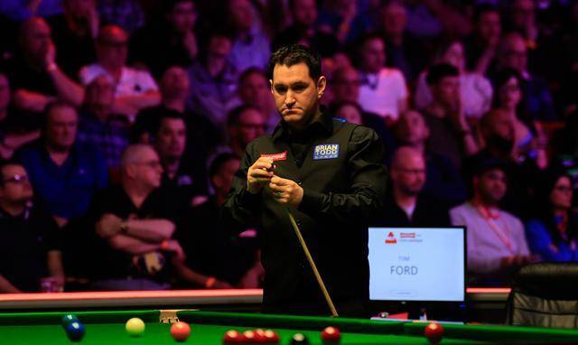 斯诺克巡回锦标赛首轮汤姆福德迈向八强马克威廉姆斯艰难突围