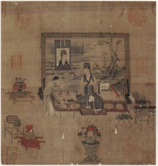 听琴图琴中妙音来解得下