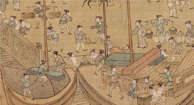 将清明上河图放大100倍看出一尴尬场景树下睡觉小伙在干什么