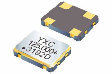 yxc晶振25mhz石英晶体振荡器应用于pcs储能变流器常温频差20ppm