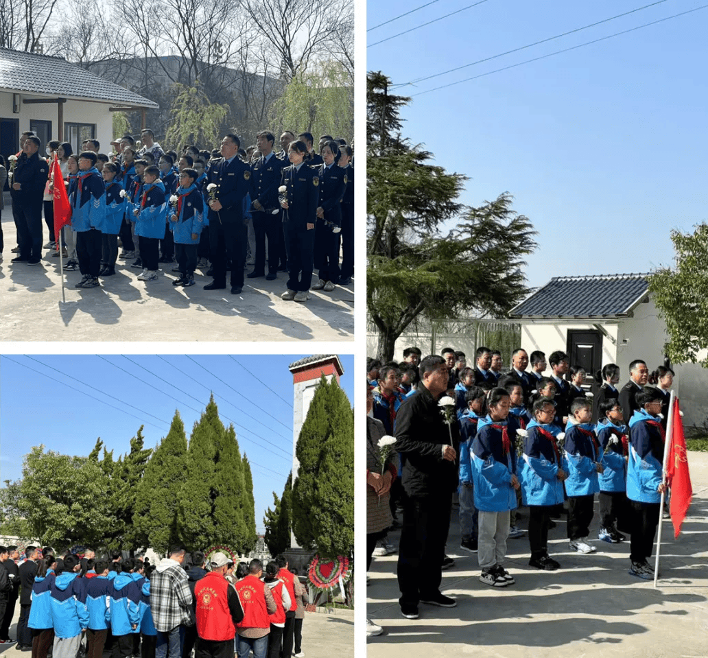 扬州市江都区仙女镇双沟小学开展我们的节日清明主题教育活动