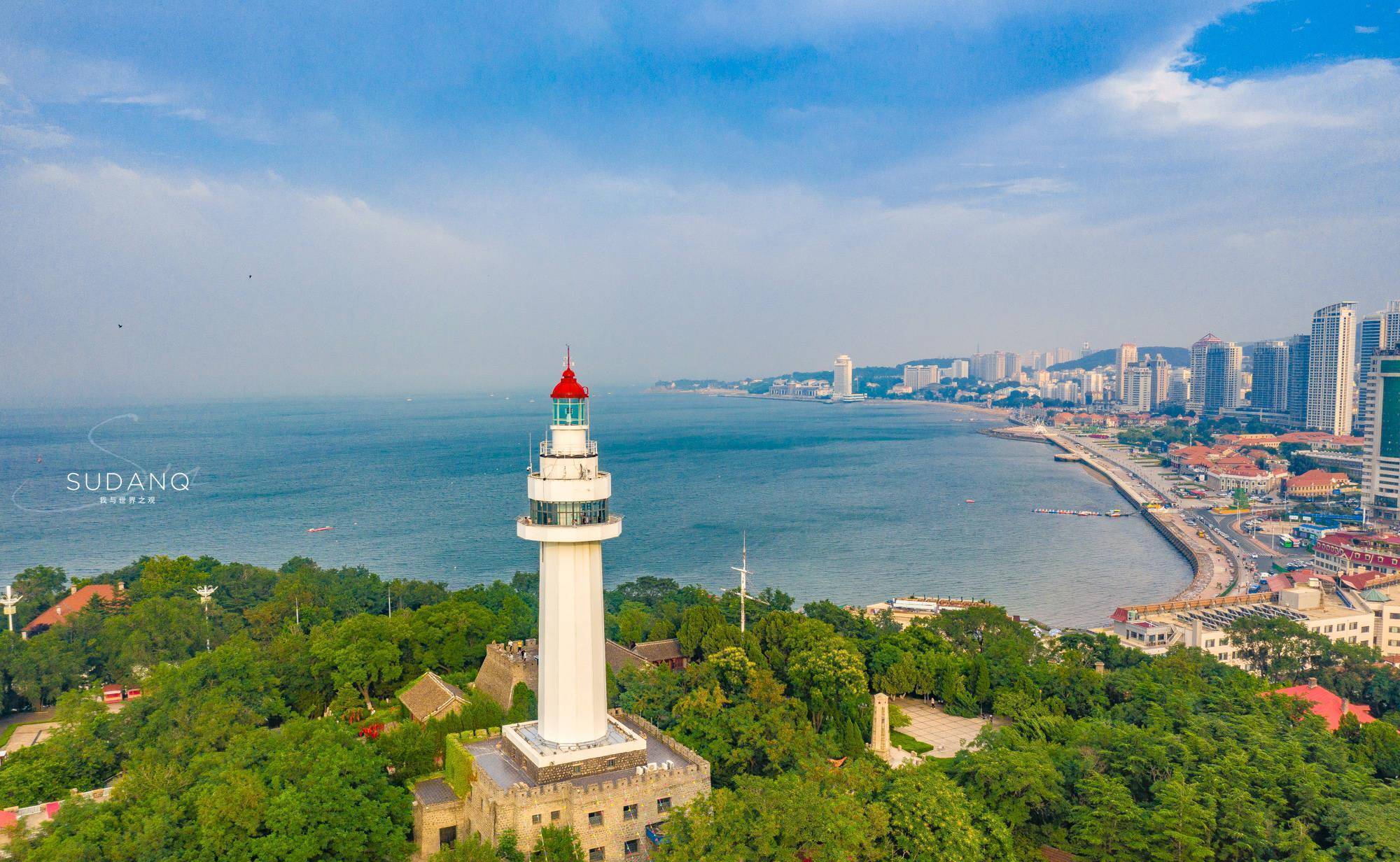 烟台山图片高清风景图片