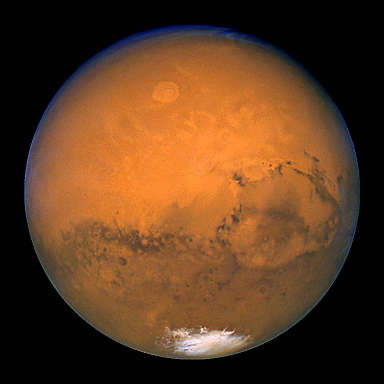 第二火星丘有斜纹图片