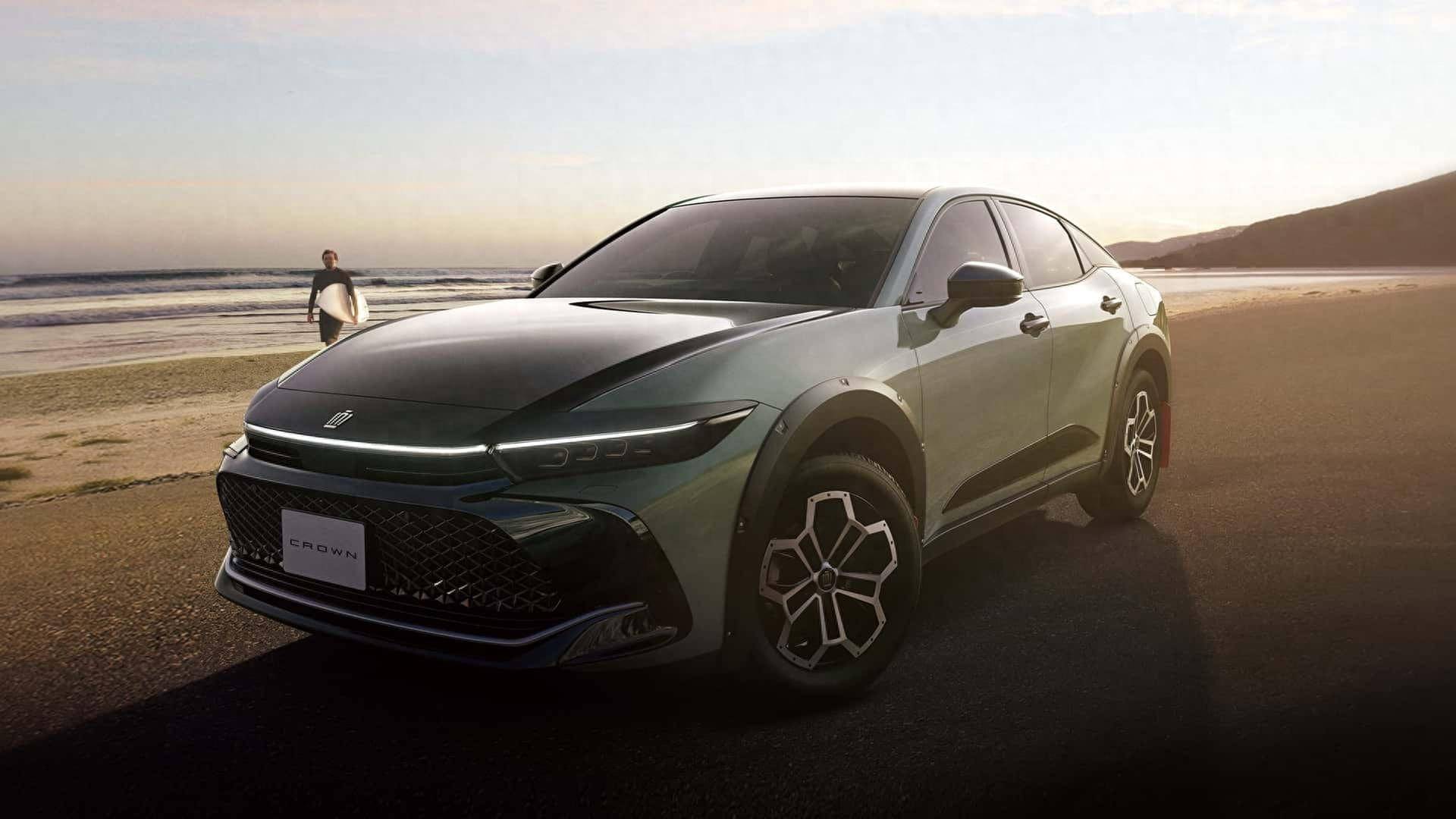 标配全地形胎 丰田皇冠crossover特别版发布 通过性大增_搜狐汽车