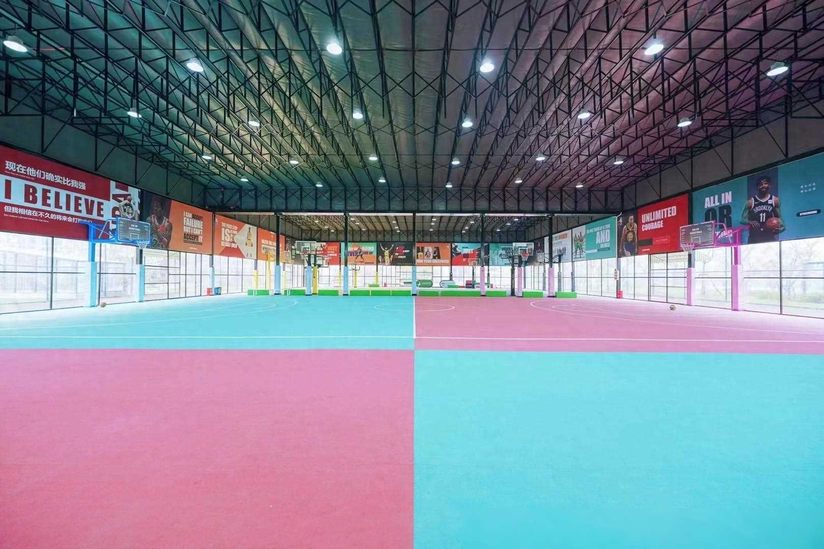 常熟新增热血篮球场运动激情再燃