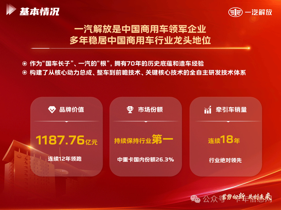 000800为什么值得长期持有一汽解放高管释放积极信号