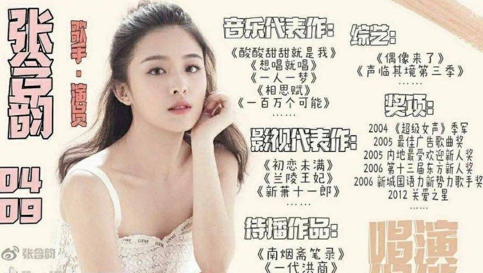 张含韵自从在超女出道以后就比较低调了,虽然日常也会录一些小视频