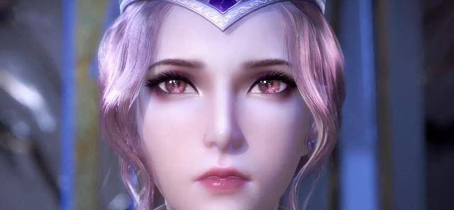 原创比比东初露脸清纯转瞬即逝液体衣抢镜不是女王范却为玉女风