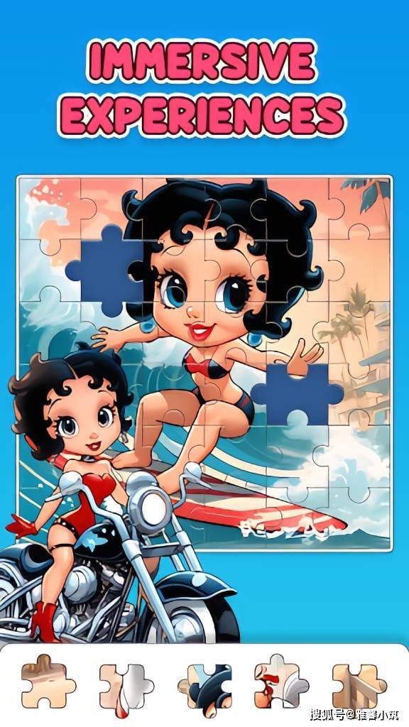 原创经典卡通来袭益智拼图手游cartoonjigsaw掀翻政治正确