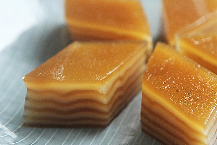 原创教你在家做椰汁千层糕晶莹剔透爽滑q弹吃了还想吃