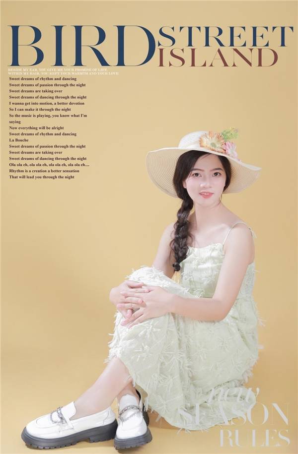 模特李筱演艺之路从未放弃签约新挑战