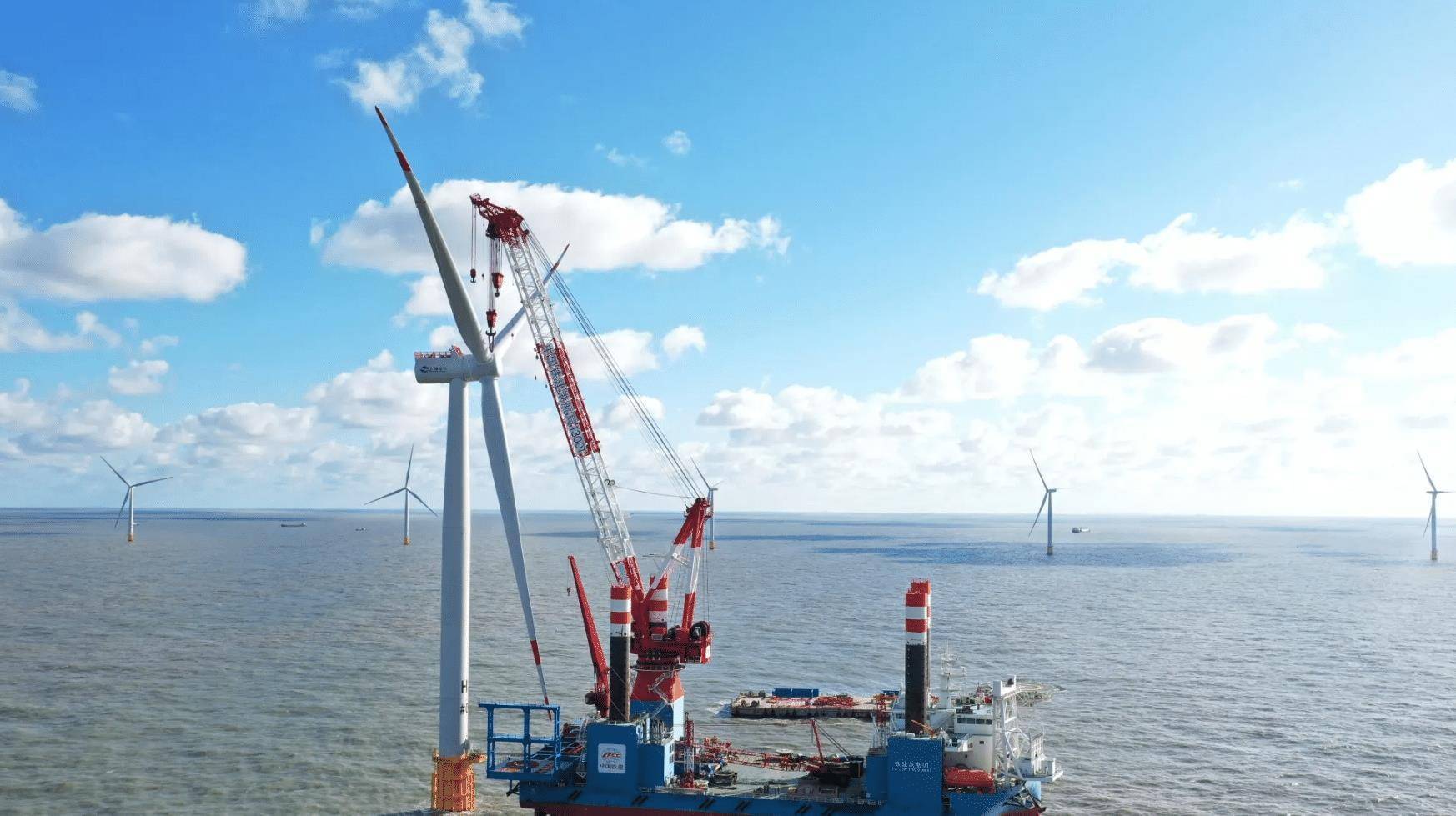 原创中国又一艘大国重器交付乌东德号风电船到底用来做什么