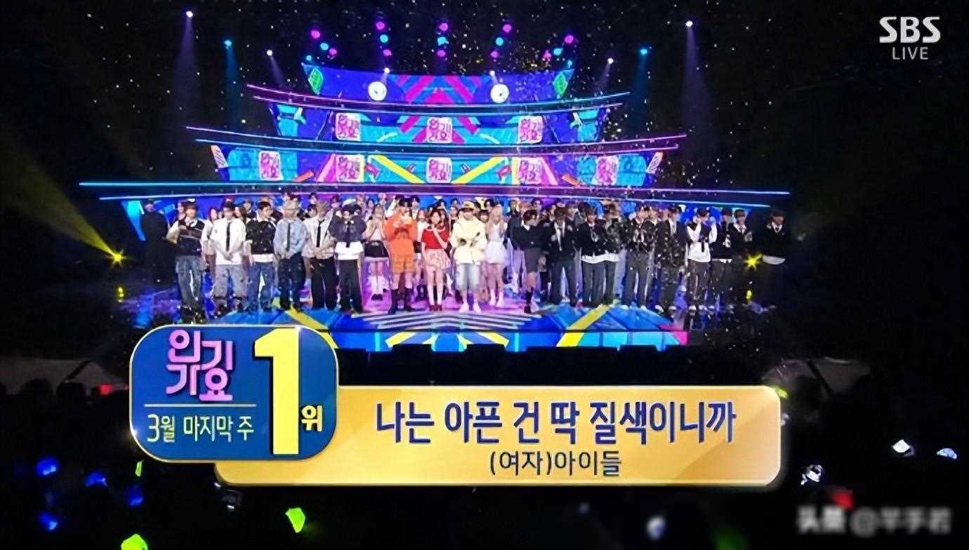 gidle收录曲无mv获打歌一位横扫韩流音源成绩