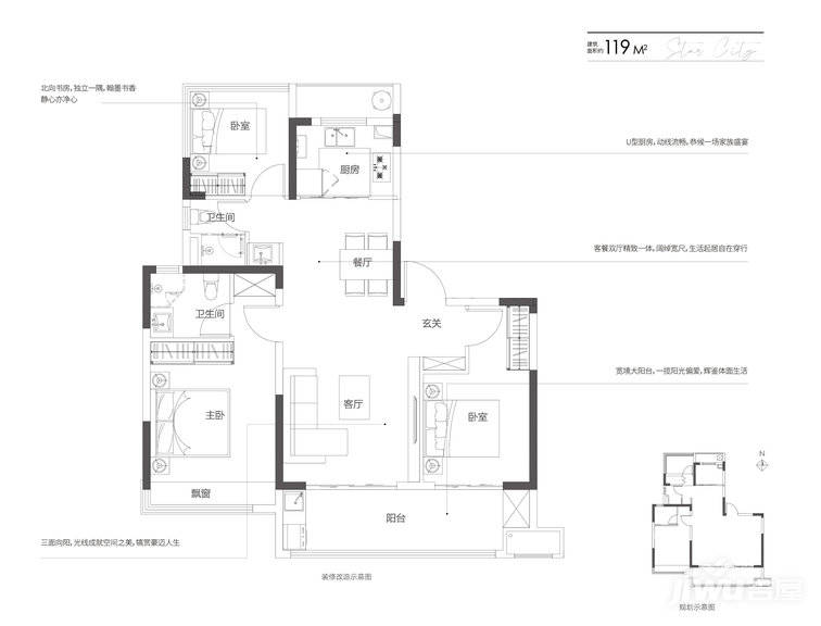肥东伟星城楼盘户型图