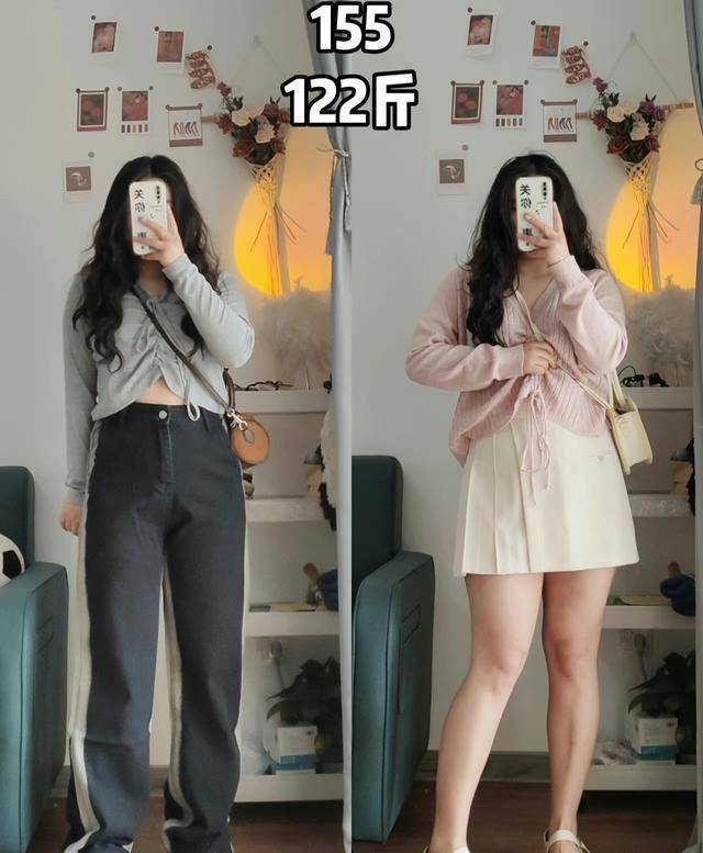 瘦美不是麻杆身材才好看胖mm也有春天显高显瘦看这里