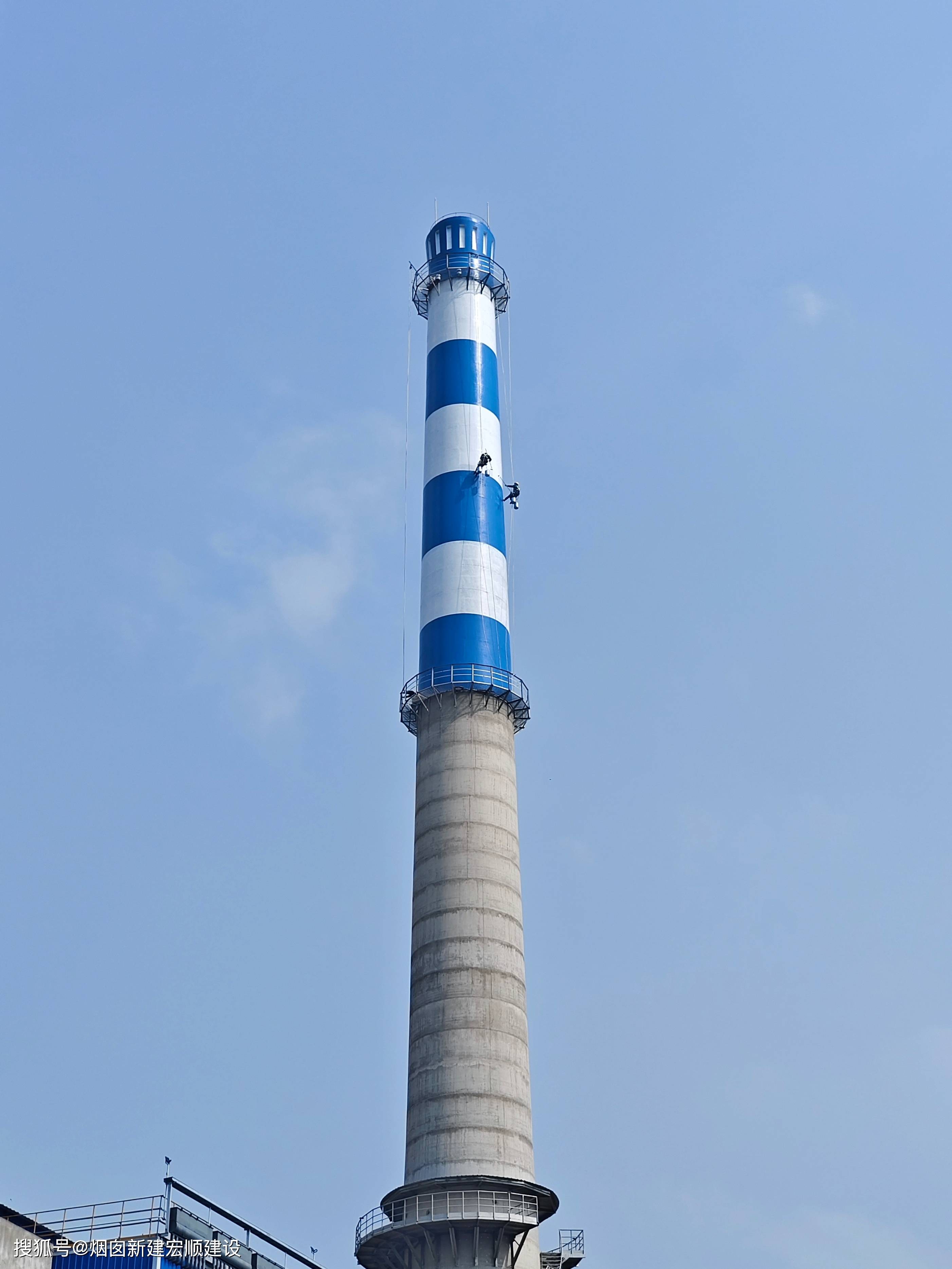 图文了解烟囱美化工程油漆选择指南