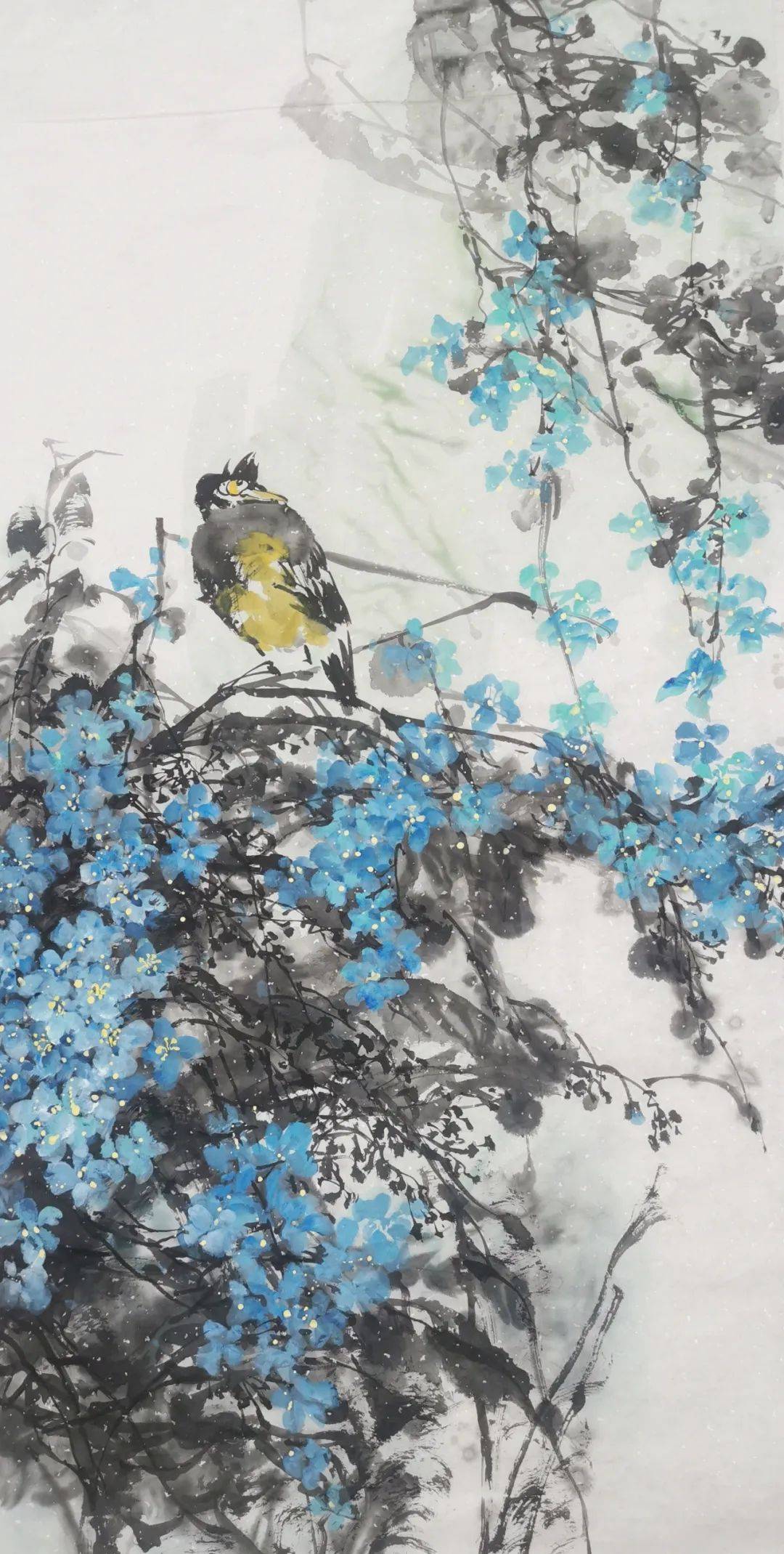 国展获奖花鸟画图片