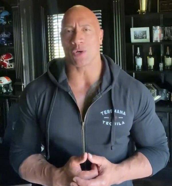 原创好莱坞巨星巨石强森一家患新冠面容憔悴称是人生最具挑战一次