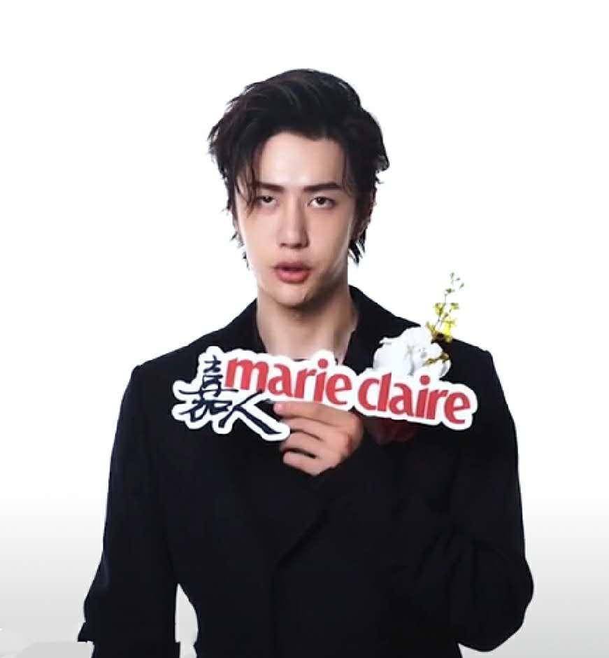 发福了王一博接受嘉人采访离开滤镜却胖了一圈