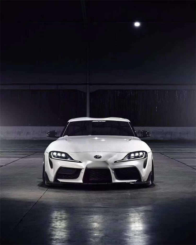 白色死神 丰田supra改装airbft空气悬挂案例