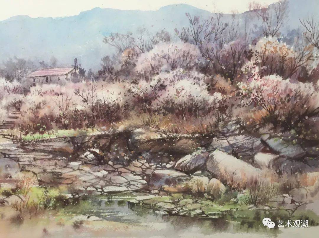 自然的歌者——袁玉堂水彩画作品欣赏_崂山_青岛_全国