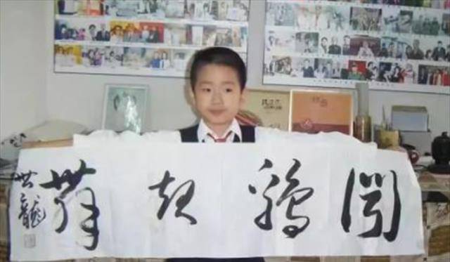 书法神童何世龙写了4个字卖出11万如今20岁有何成就