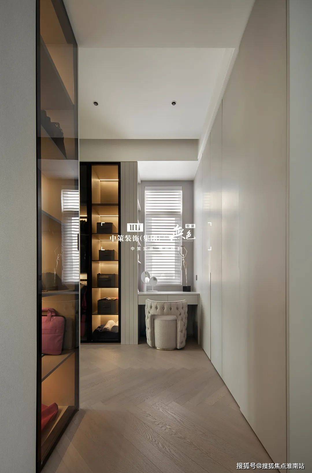 原户型的主卧套间没有缓冲区域,浴室,衣帽间正对主卧,私密感和空间