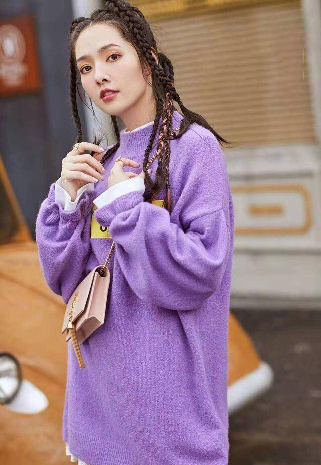 原创香芋紫色系穿搭轻松穿出温柔气质范时髦精们快mark