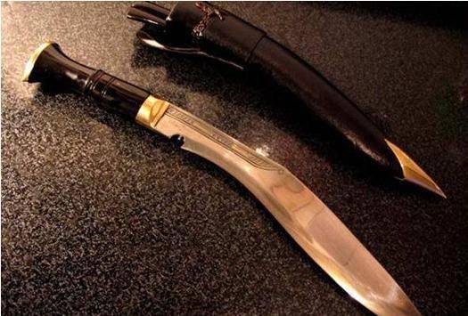 库克利弯刀(狗腿刀)奇袭加德满都尽管英军苦战获胜,得以继续向前推进